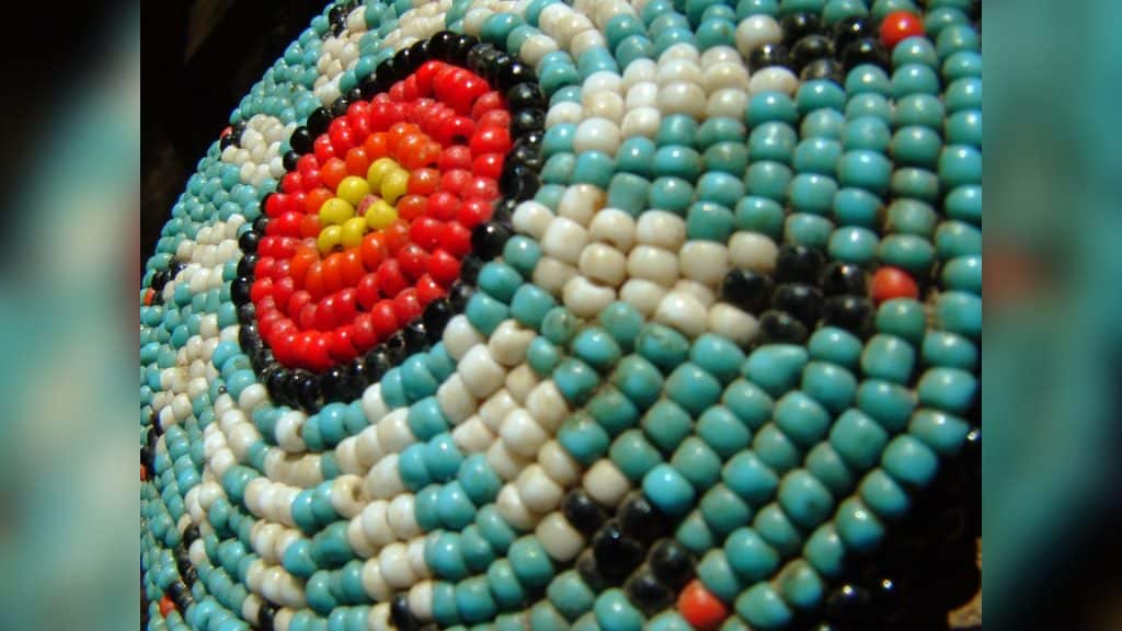 Beading, an indigenous art carft.