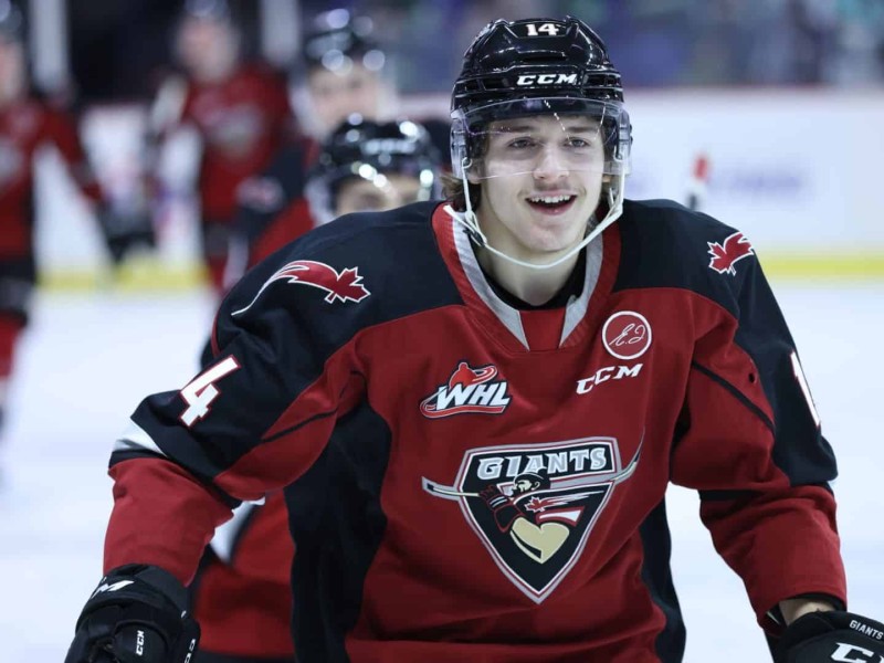 Fort St. John’s Ethan Semeniuk has made the NHL Central Scouting’s mid-season draft rankings