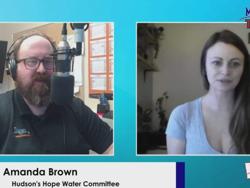 Dub interviews Amanda Brown from Hudson's Hope about their water recovery committee on Moose Talks