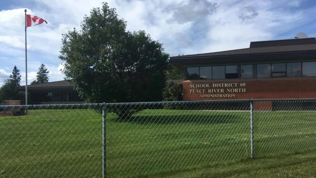 School District 60 office exterior. (File)