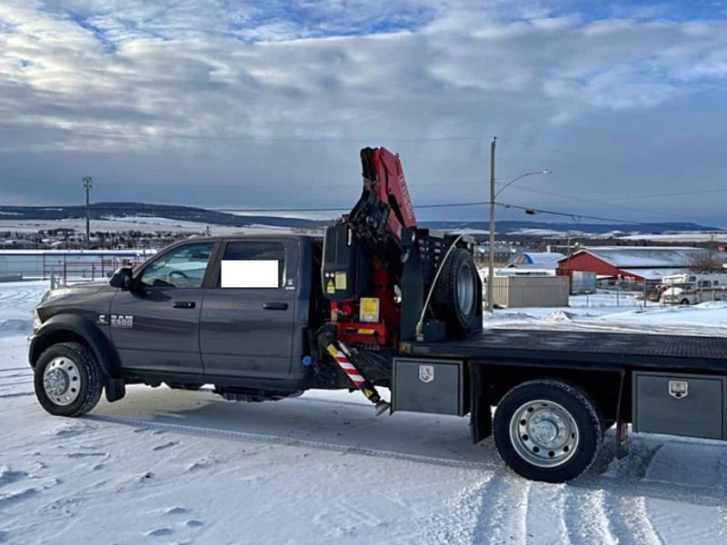 Used picker truck the city of Dawson Creek intends to purchase
