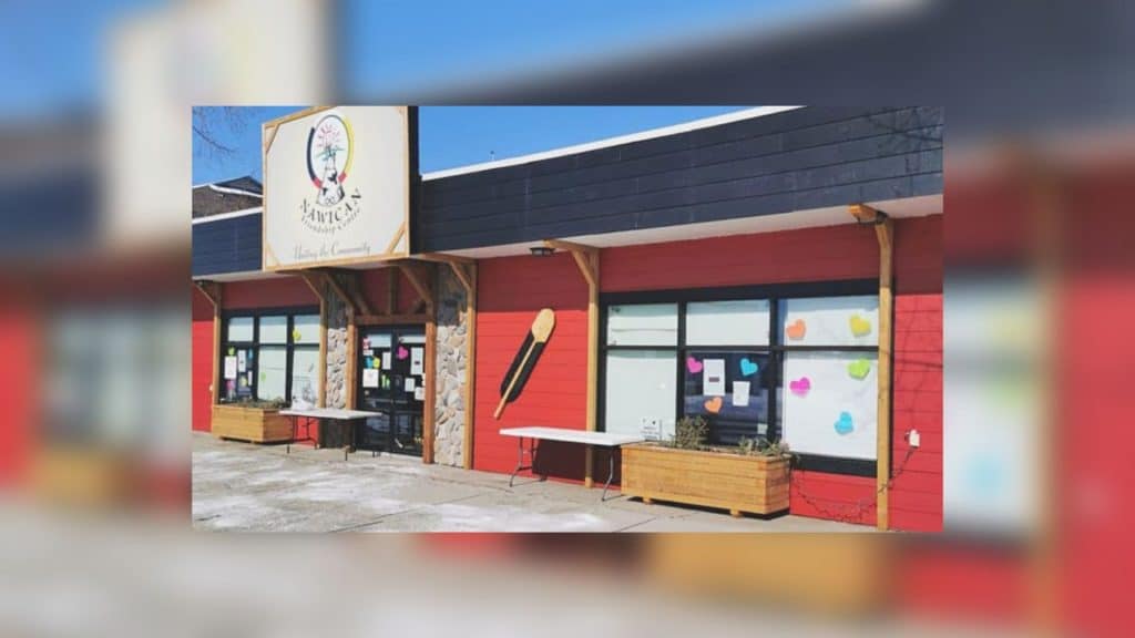 Front entrance to the Nawican Frienship Centre (Nawican Friendship Centre - Facebook)