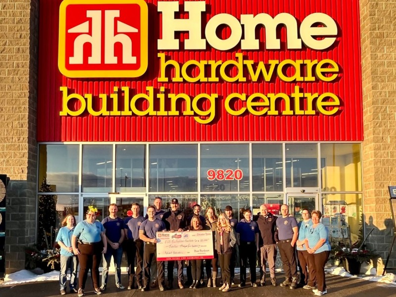 Staff from Home Hardware