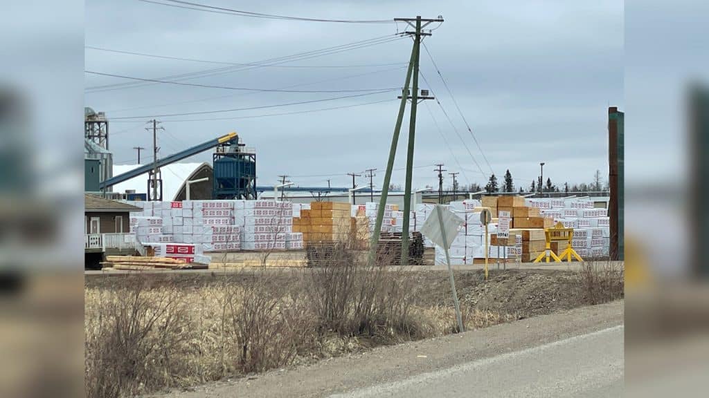 Fort St. John Canfor sawmill in 2022. (File photo)