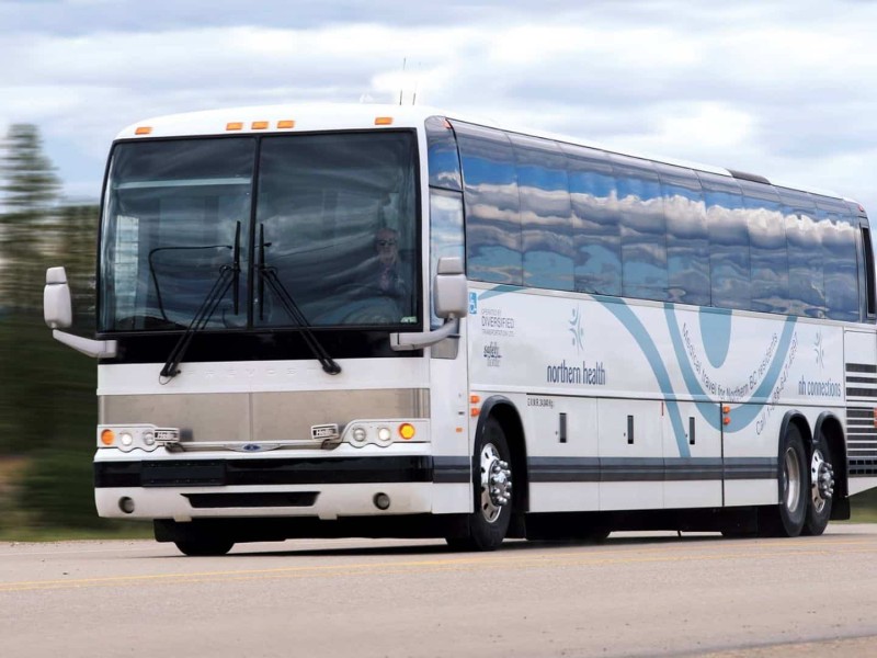 Northern Health Connections bus. (Northern Health Connections - Facebook)