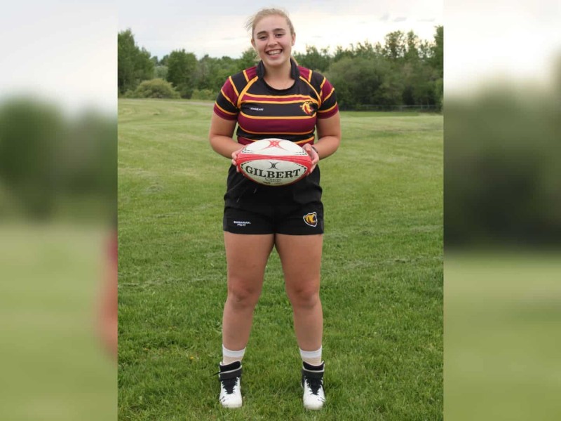 Local rugby player Hailey Dutchak has been accepted to MacDowell Rugby Academy. ( Crystal Dutchak )