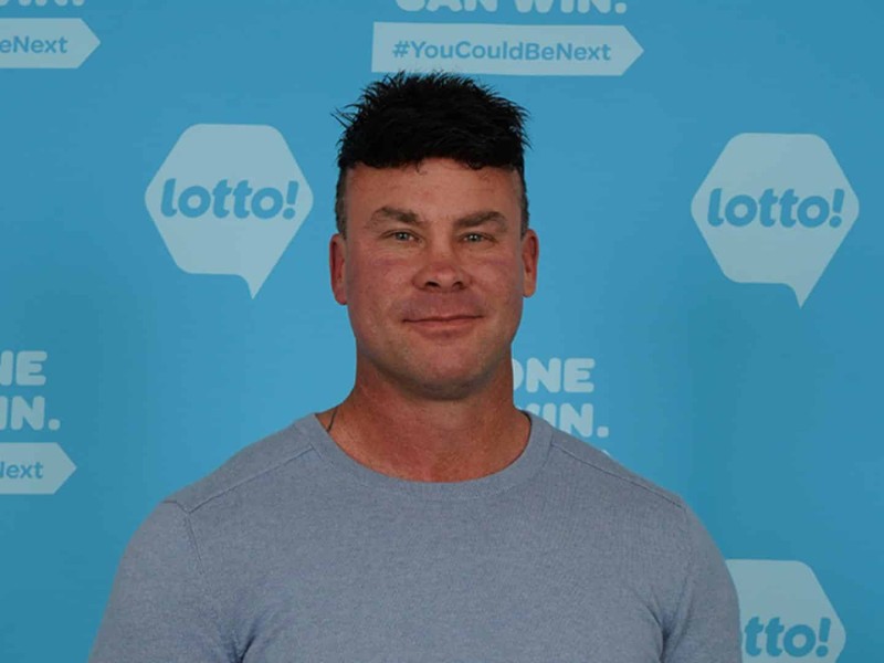 William Boutilier Lotto Max extra winner. (Supplied BCLC)