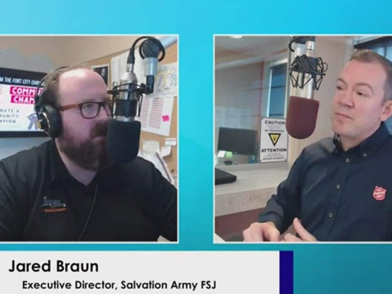 Salvation Army Executive Director Jared Braun