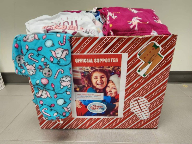 Fort St. John Christmas Pyjama Drive begins