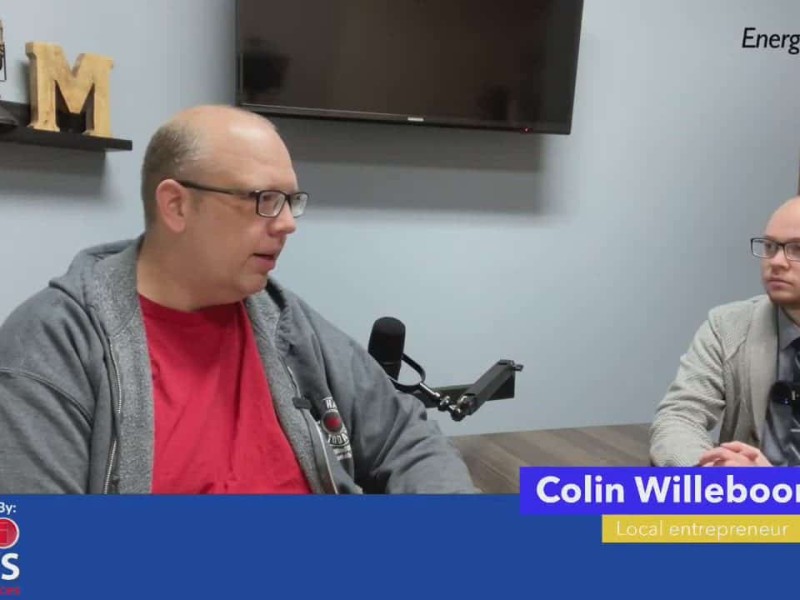 Local entrepreneur Colin Willeboordse