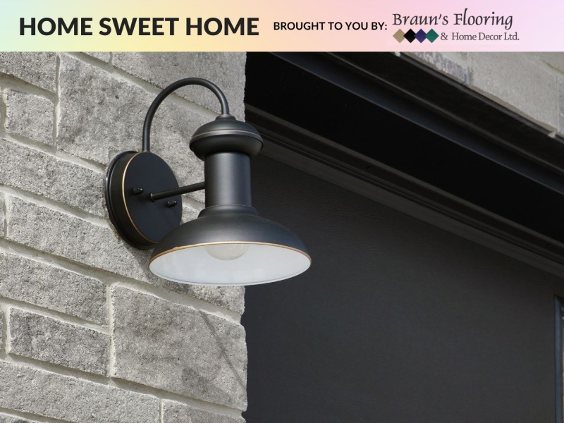 Lighting can help boost your curb appeal