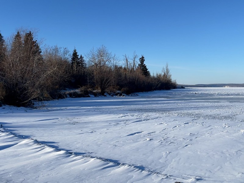 Winter has arrived in the Peace region
