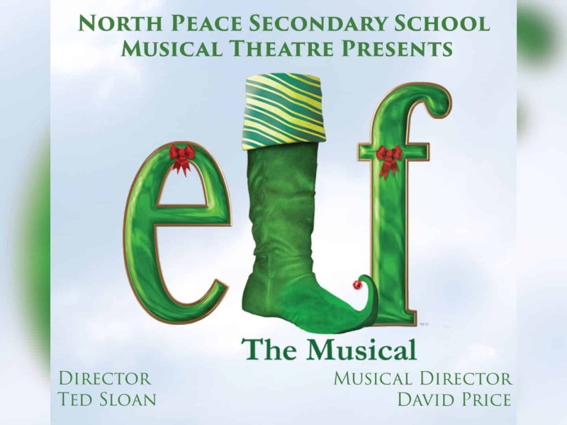 The poster for Elf the Musical.