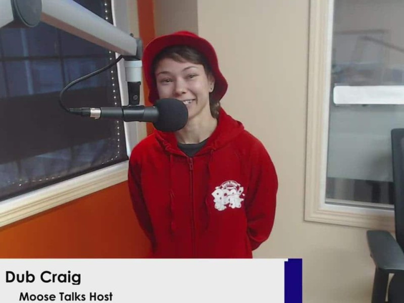 A lifeguard from the North Peace Leisure Pool on Moose Talks