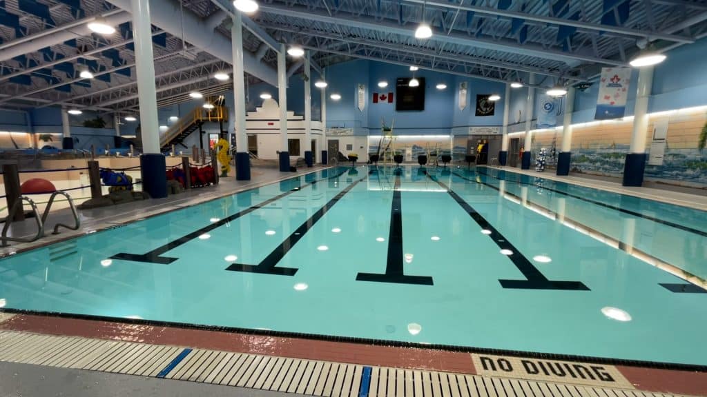 North Peace Leisure Pool lap pool. ( Jordan Prentice