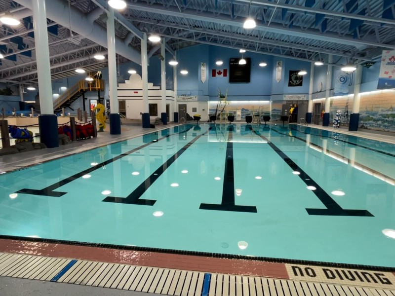North Peace Leisure Pool lap pool. ( Jordan Prentice