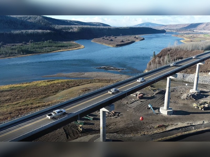 Farrell Creek Bridge along Highway 29 (Site C - Twitter)