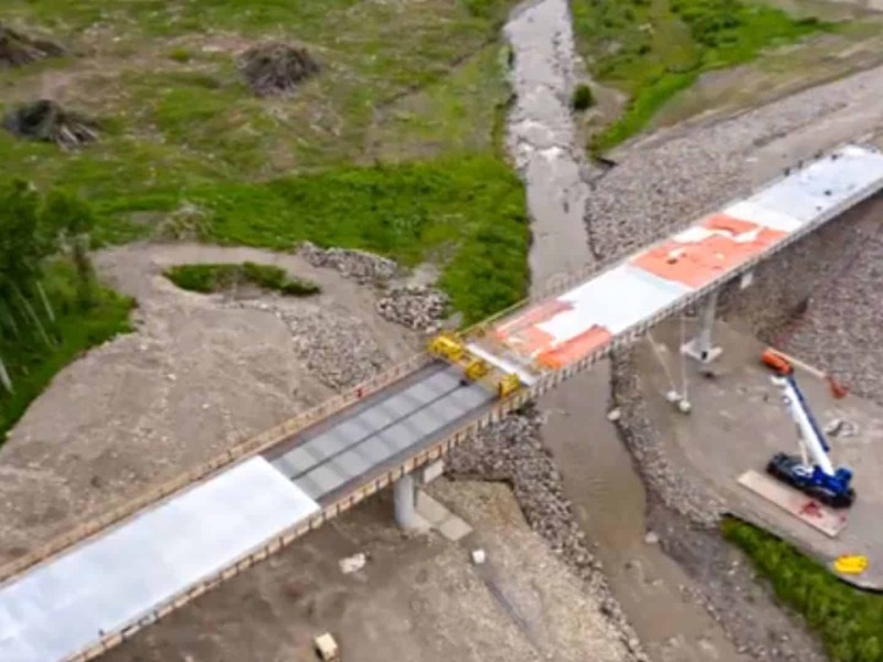 Lynx Creek Bridge aerial shot (Supplied)