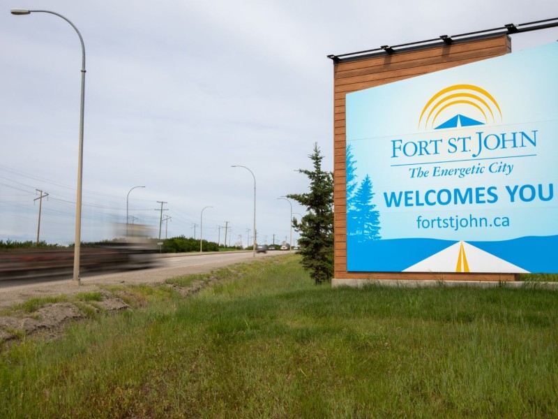 City of Fort St. John sign