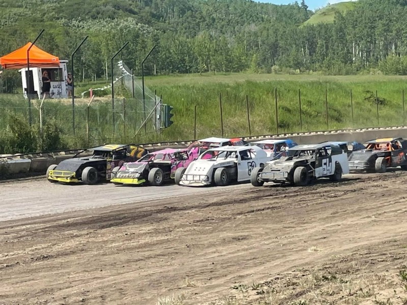 Cars on Taylor Speedway