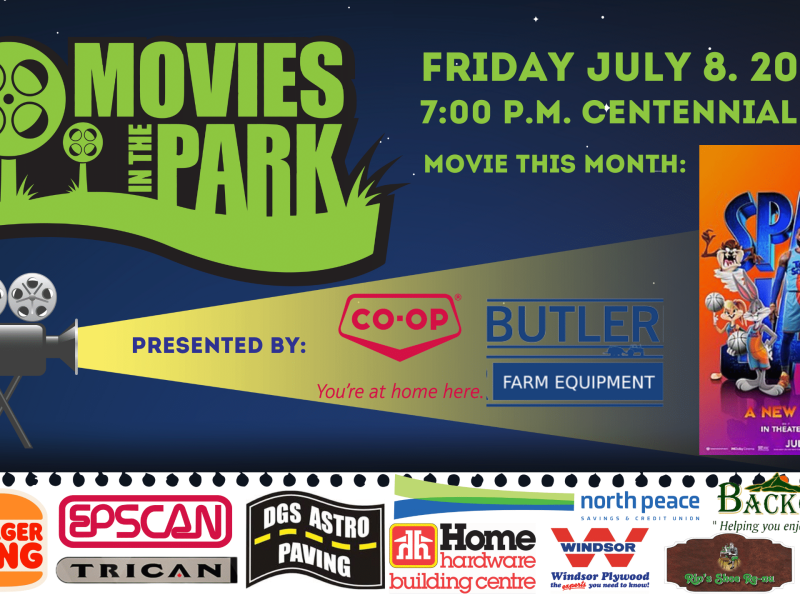 Movies in the Park July 2022 - Space Jam