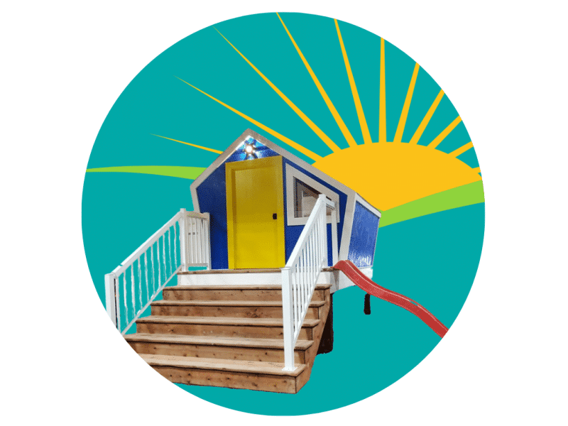 Playhouse raffled off in 2022. (FSJ Hospital Foundation)