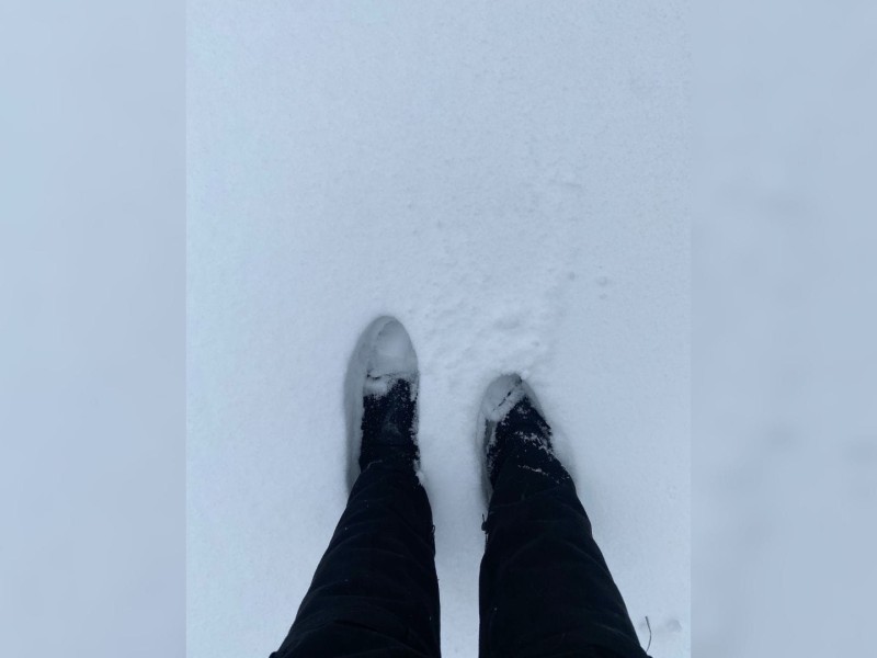Boots in snow. (Shailynn Foster