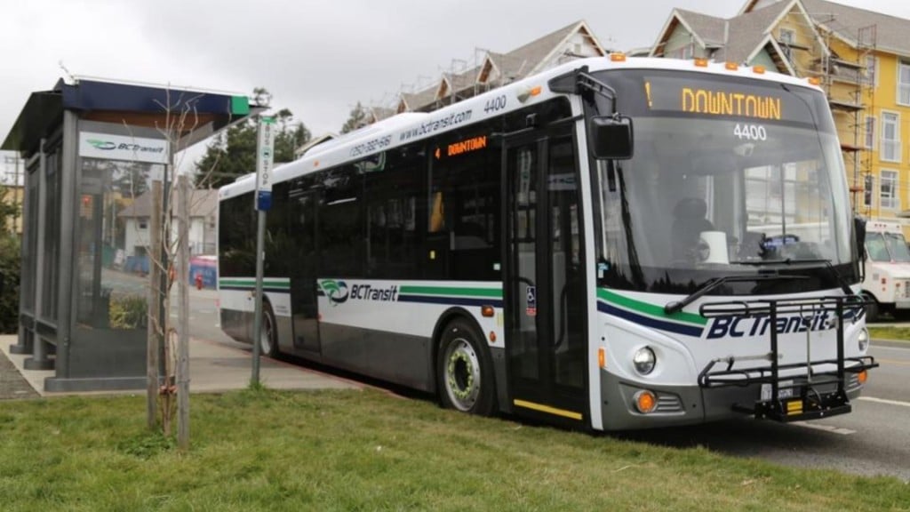 A BC transit bus