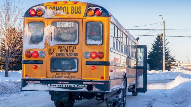 School Districts 60, 81 cancel all buses as temperatures plunge