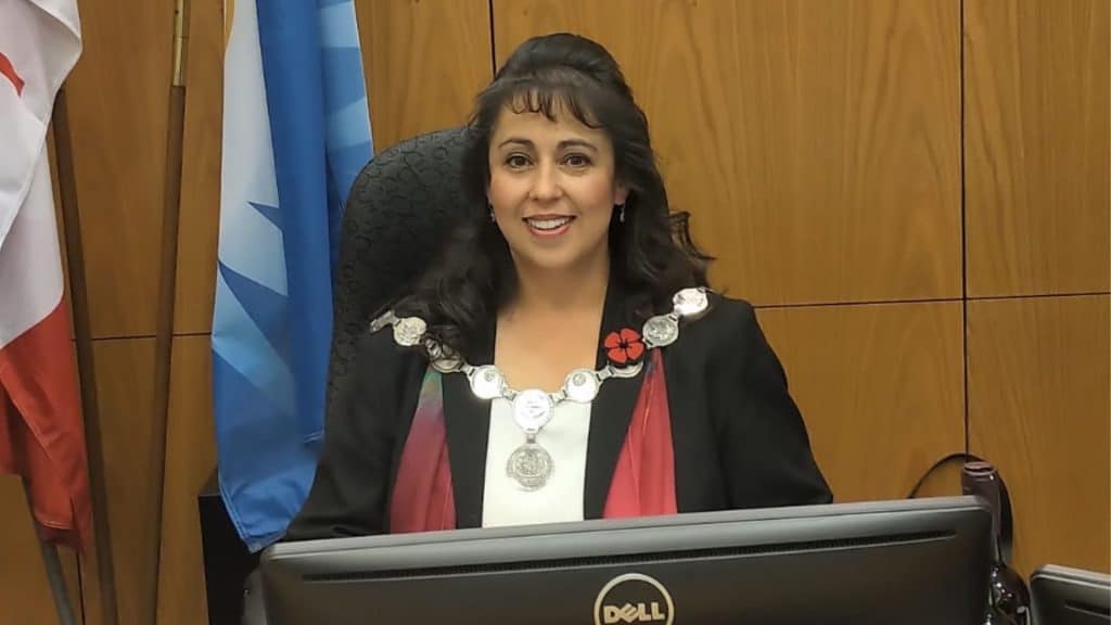 Lilia Hansen, the mayor of the City of Fort St. John.