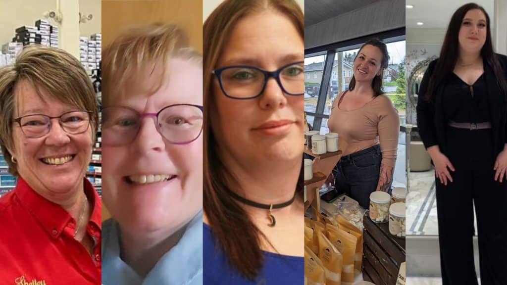 Five pictures of the women of FSJ: Shelley Gallinger, Brenda Baumeister, Lisa Jewell, Amanda Dommasch and Giullianna Marino.