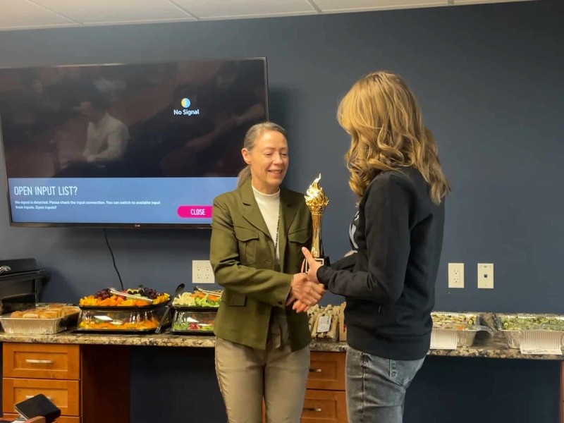 The Salvation Army food truck initiative’s annual Pass the Torch event took place today, where CDN Controls took over for Pacific Canbriam Energy as the food truck’s sponsor.