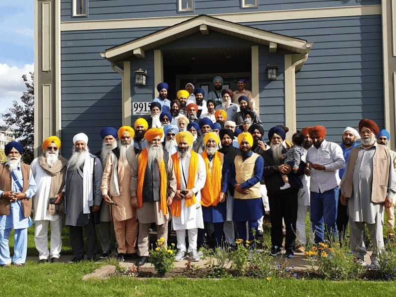 Fort St. John Sikh Gurdwara Sahib celebration.