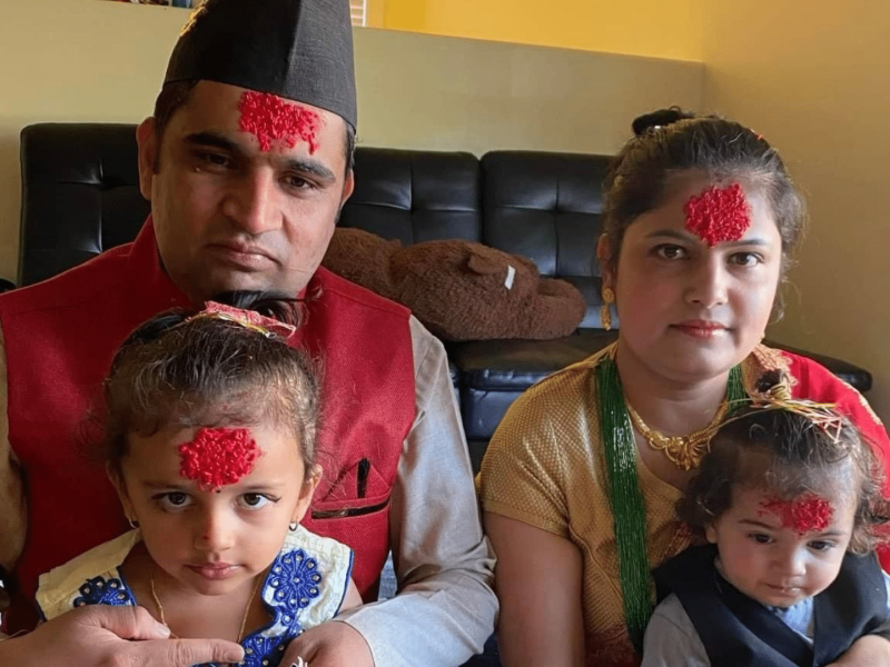 Holi Celebrations in Nepalese Hindu Community.