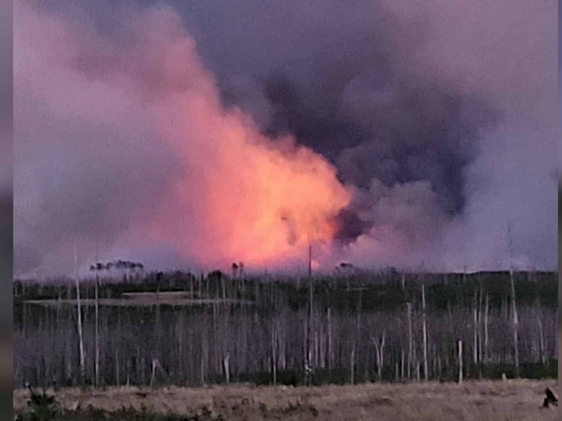 The Stoddart Creek Wildfire on May 13, 2023 - Alison Manitowabi