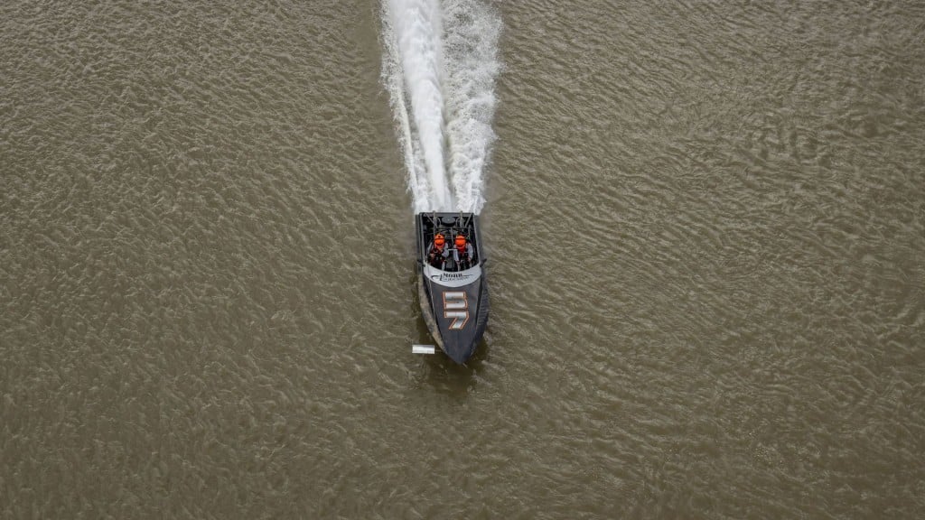 A jet boat