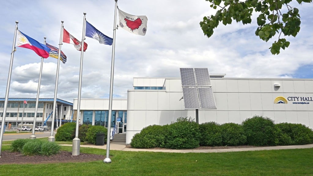 The exterior of Fort St. John City Hall