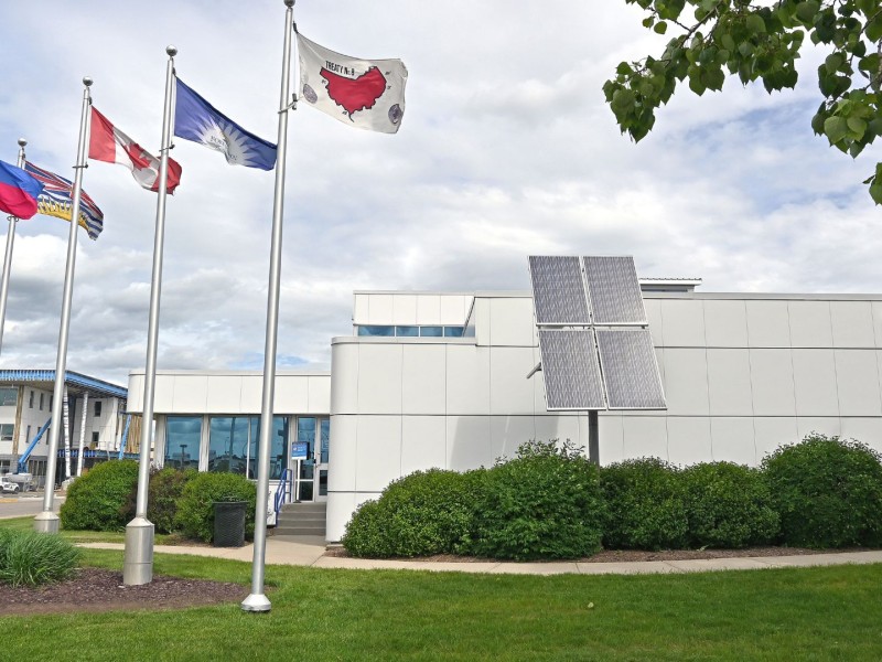The exterior of Fort St. John City Hall
