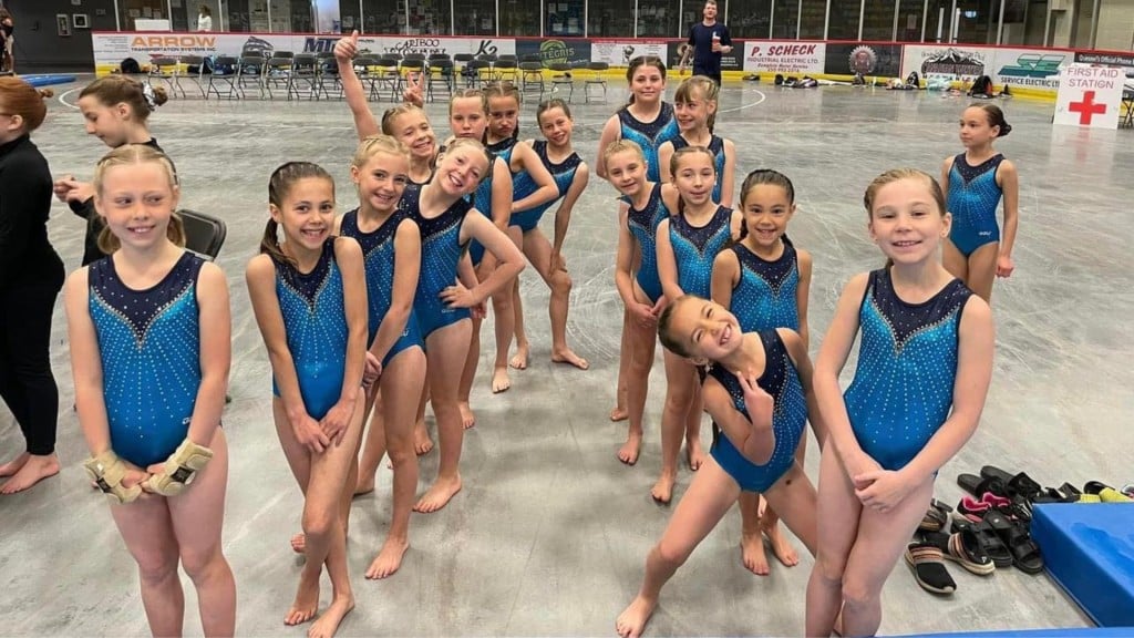 NPGA gymnasts