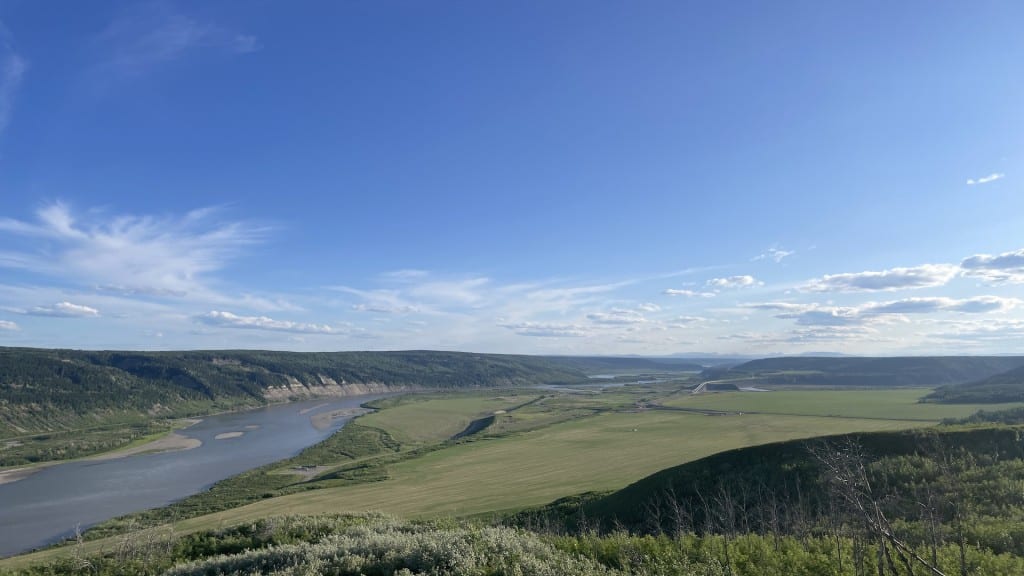 A view of the Peace Valley.