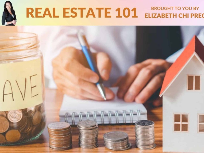 A person saving up money for a house