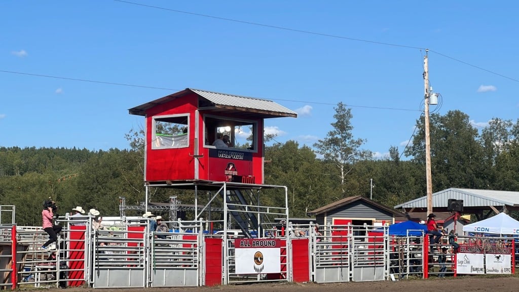 Halfway River First Nation hold its annual Rodeo Roundup.