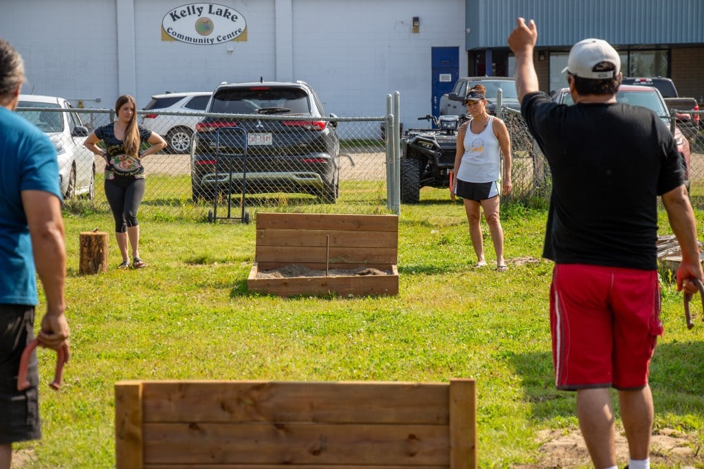 Kelly Lake Days celebration at the Community Centre.