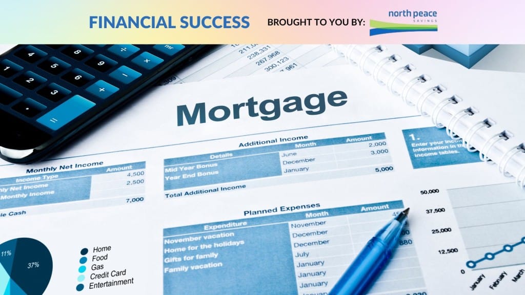 A pile of financial papers with a pen and calculator