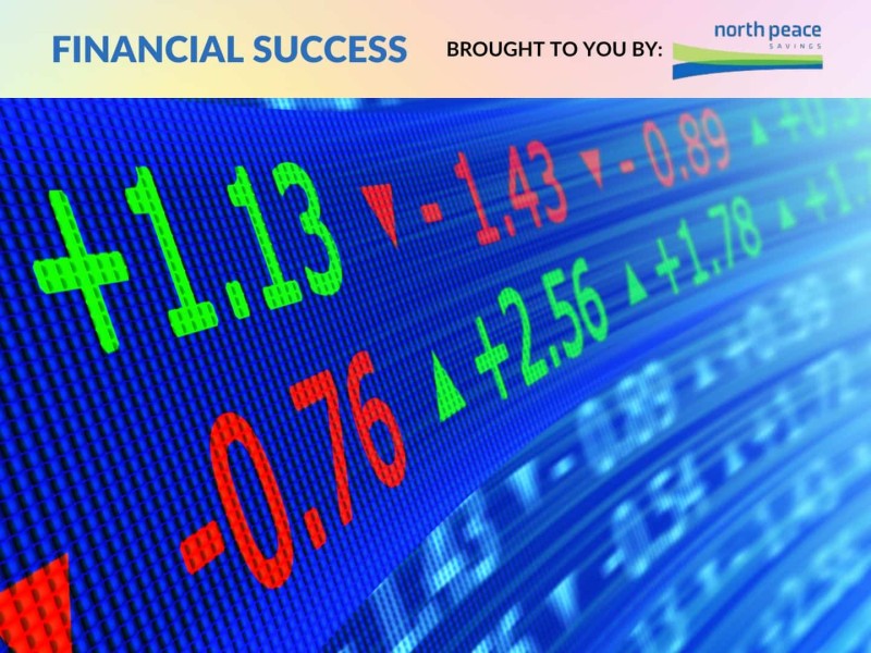 A picture of a stock board tracker