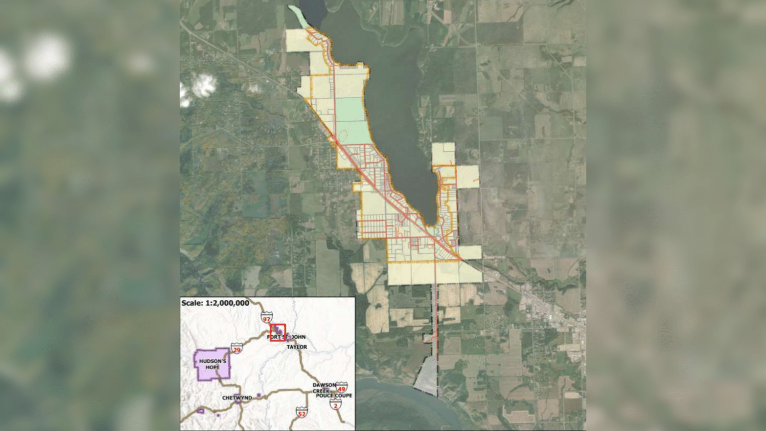 Charlie Map Charlie Lake sewage issues causing headaches for residents