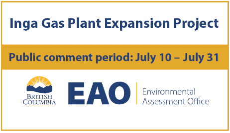 Inga Gas Plant Expansion Project Notice