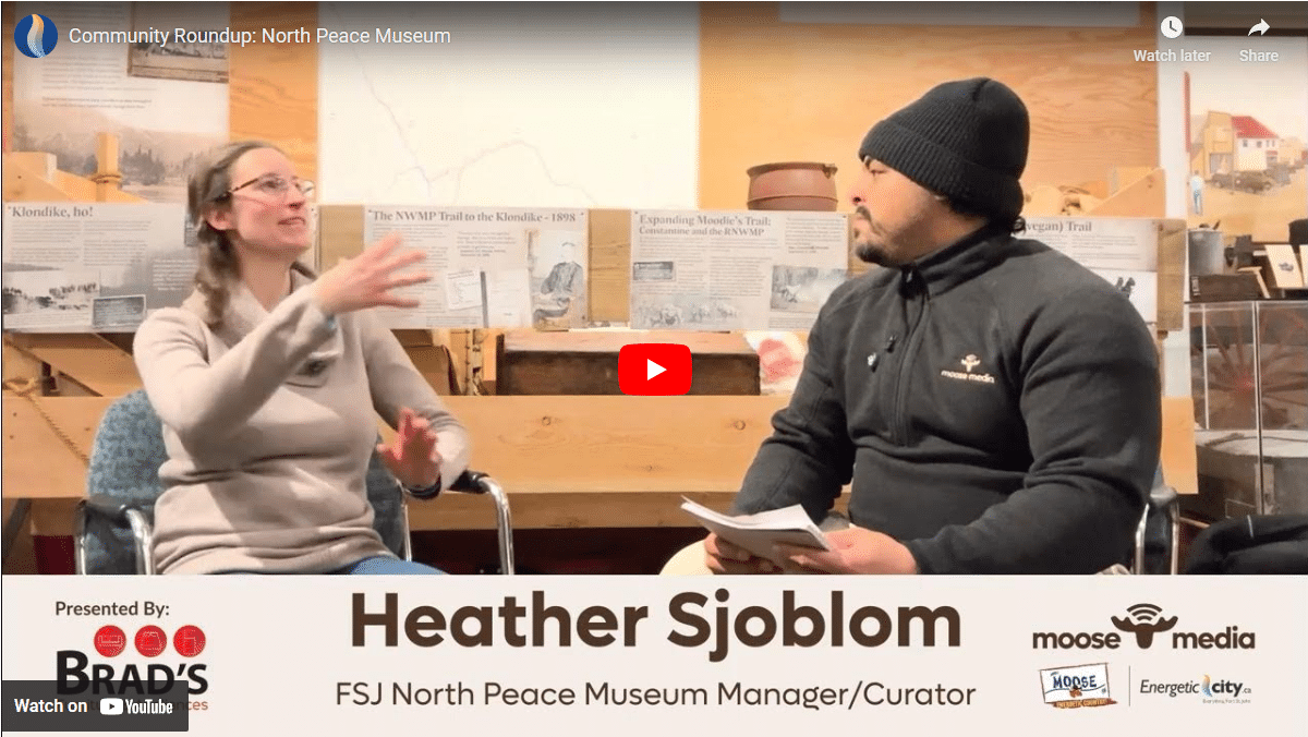 Two people in an interview