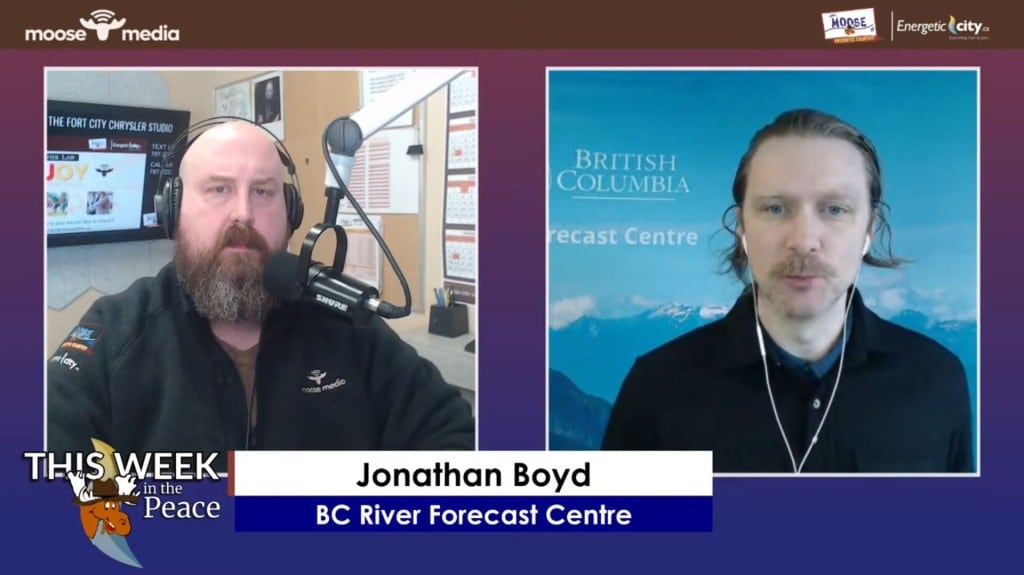 Jonathan Boyd (right) on This Week in the Peace. 