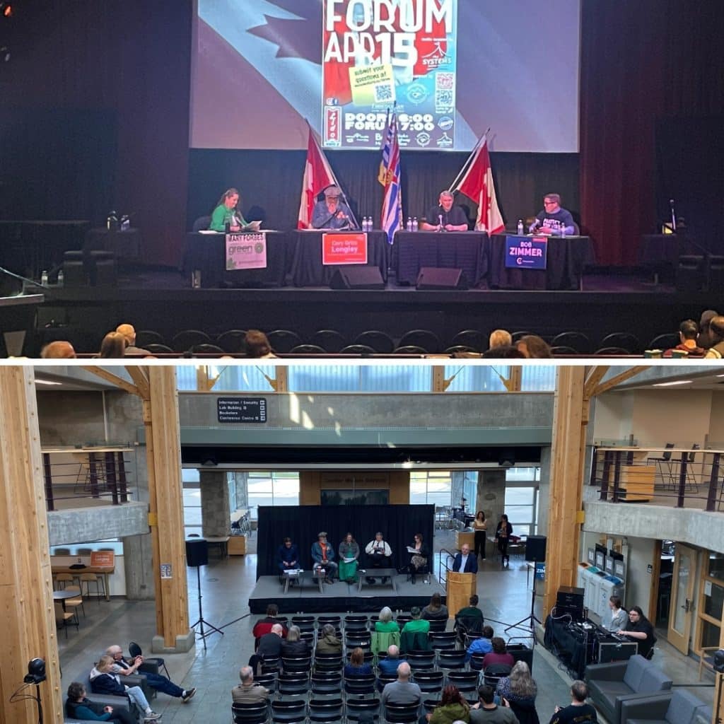 2025 Federal Election candidates attending forums in the Prince George - Peace River - Northern Rockies riding